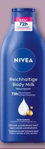REWE Center Nivea Reichhaltige Body Milk Angebot