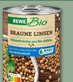 REWE Center Rewe Bio Braune Linsen Angebot