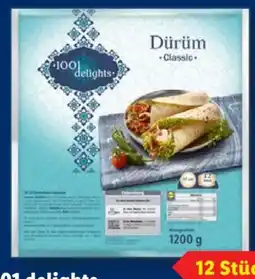 Lidl 1001 Delights Dürüm Wraps Angebot