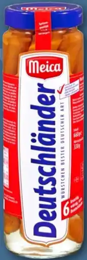 REWE Meica Deutschländer Würstchen Angebot