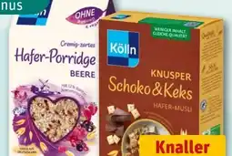 REWE Kölln Hafer-Porridge Beere Angebot