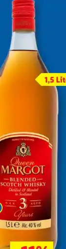 Lidl Queen Margot Blended Scotch Whisky 3 Jahre Angebot
