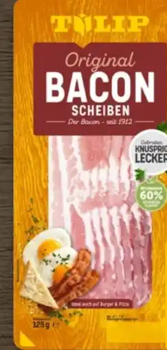 REWE Tulip Bacon in Scheiben Angebot
