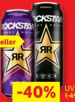 Lidl Rockstar Energy-Drink Angebot