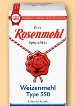 REWE Rosenmehl Weizenmehl Angebot