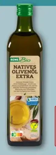 REWE Rewe Bio Natives Olivenöl Extra Angebot