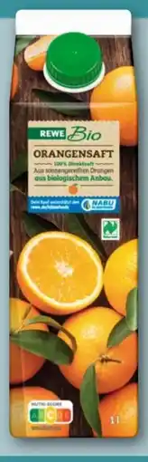 REWE Rewe Bio Bio-Orangensaft Angebot