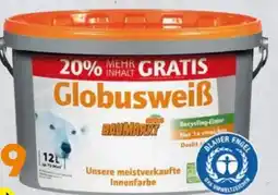 Globus Baumarkt Baumarkt Globusweiß Angebot