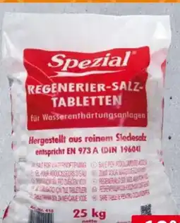 Globus Baumarkt Spezial Siede-Salztabletten Angebot