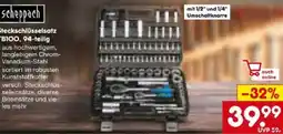Netto Marken-Discount Scheppach Steckschlüsselsatz TB100 Angebot