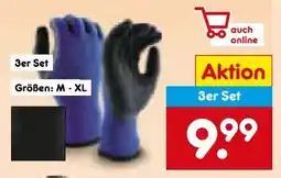 Netto Marken-Discount Priva Arbeitshandschuhe Winter Angebot