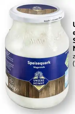 Edeka Unsere Heimat Echt & Gut Speisequark Magerstufe Angebot