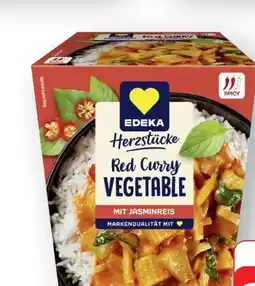 Edeka Edeka Herzstücke Red Curry Vegetable mit Jasmin Reis Angebot