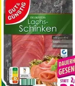Edeka Gut & Günstig Delikatess-Lachsschinken Angebot