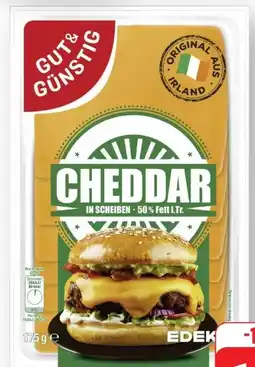 Edeka Gut & Günstig Cheddar Angebot
