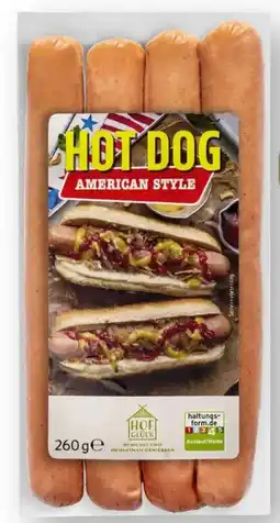 Edeka Hofglück Hot Dog American Style Angebot