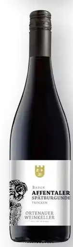 Edeka Ortenauer Weinkeller Affentaler Spätburgunder Rotwein Angebot