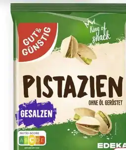 Edeka Gut & Günstig Pistazien Gesalzen Angebot