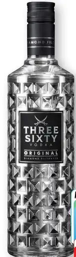 Edeka Three Sixty Vodka Original Angebot