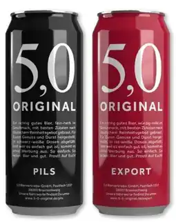 Scheck-in-Center Oettinger 5,0 Original Pils Angebot