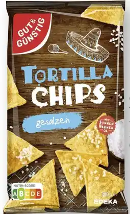 Edeka Gut & Günstig Tortilla Chips Gesalzen Angebot