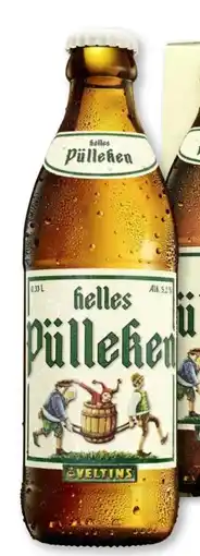 Scheck-in-Center Veltins Pülleken Helles Angebot