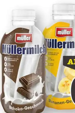 Scheck-in-Center Müller Müllermilch Banane Angebot