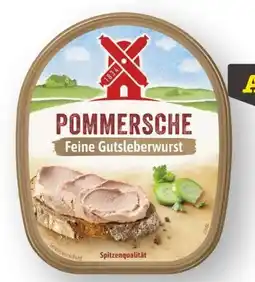 Scheck-in-Center Rügenwalder Mühle Pommersche Leberwurst Angebot