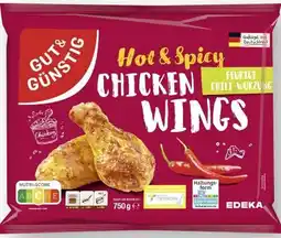 Scheck-in-Center Gut & Günstig Chicken Wings Hot Spicy Angebot