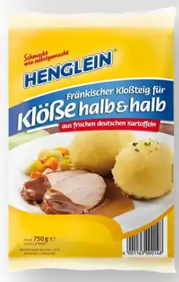Scheck-in-Center Henglein Kloßteig halb Angebot