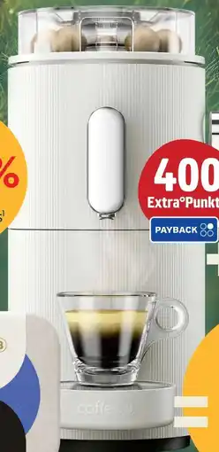 Scheck-in-Center CoffeeB Maschine Angebot