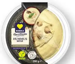 Scheck-in-Center Edeka Herzstücke Hummus Natur Vegan Angebot