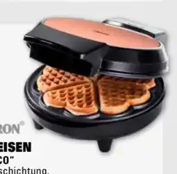 Scheck-in-Center Bestron Waffeleisen AWM700CO Angebot