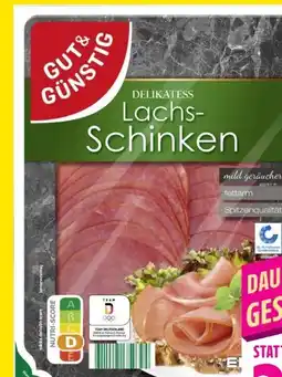 Scheck-in-Center Gut & Günstig Delikatess-Lachsschinken Angebot