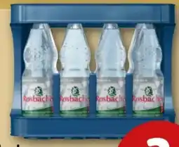 REWE Center Rosbacher Mineralwasser Angebot