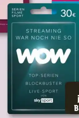 REWE WOW Geschenkkarte Angebot