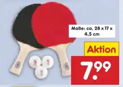 Netto Marken-Discount Team D Tischtennis-Set Angebot