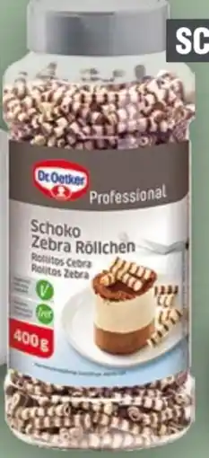 Handelshof Dr. Oetker Vegetarisch Schoko Zebra Röllchen Angebot