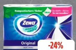 Edeka Frischemarkt Zewa Wisch & Weg Küchentücher Angebot