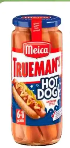 Edeka Meica Trueman´s American Style Hot Dog Würstchen Angebot