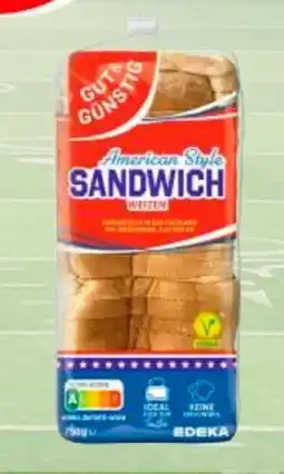Edeka Gut & Günstig Sandwich Toast Angebot