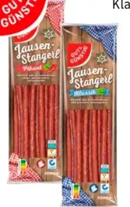 Edeka Gut & Günstig Jausen Stangerl Angebot