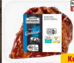 REWE Center Metzgerei Wilhelm Brandenburg Kasseler Nacken Angebot