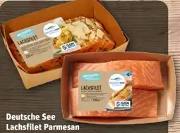 REWE Deutsche See Lachsfilet Parmesan Angebot