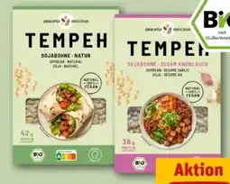 REWE Peaceful Delicious Bio Tempeh vegan Angebot
