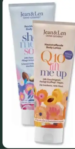 Budni Jean & Len Body milk Angebot