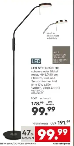 porta LED-Stehleuchten Angebot