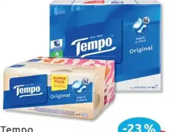 Budni Tempo Taschentücher Angebot