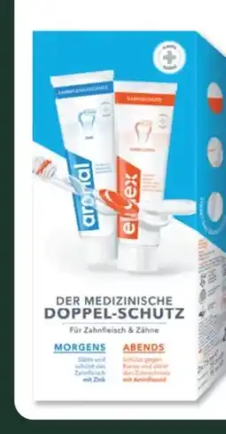 Budni Elmex & Aronal Zahncreme Doppel-Schutz Zahnfleisch und Zähne Angebot