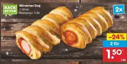 Netto Marken-Discount Netto Backstube Würstchendog Angebot